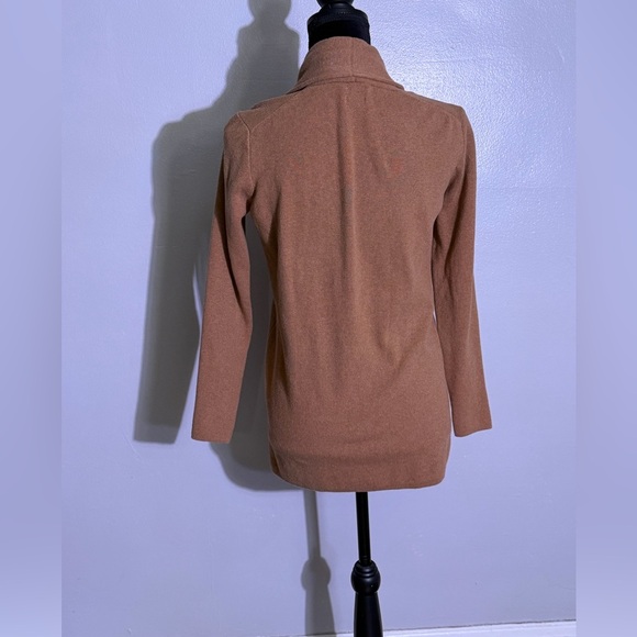 J. Crew Women's Brown Open Front Cardigan - Picture 2 of 5